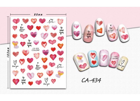 3D Nail Stickers - CA-434